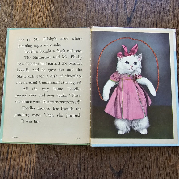 Little Friends Kittens Puppies Bunnies Rand McNally by Ruth Dicon Vintage 1951 - Picture 3 of 6